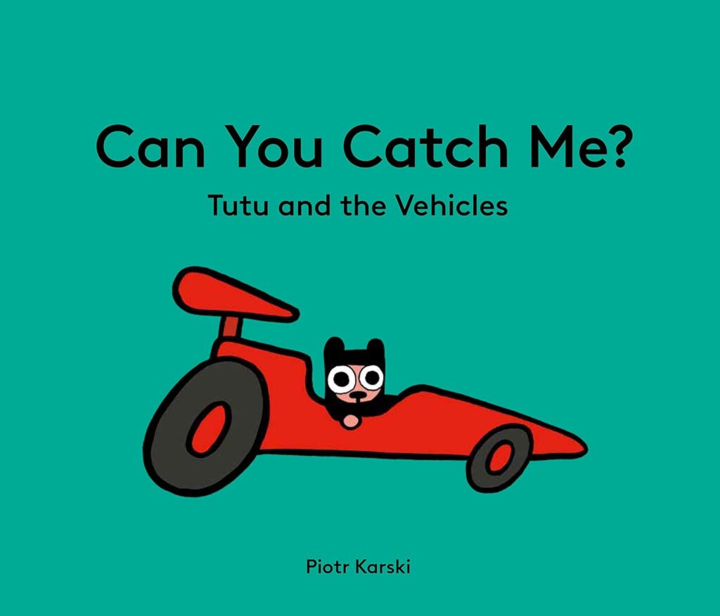 Can You Catch Me? is a sublime example of less-is-more when it comes to making an illustrated book engaging and fun for ages 3-6.