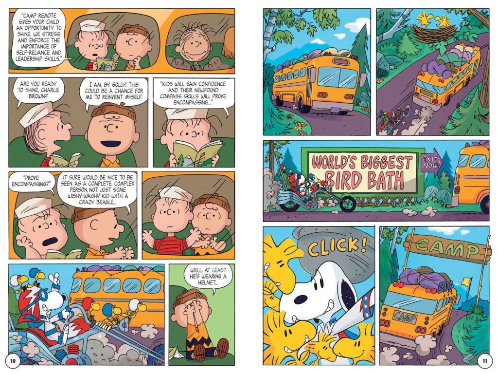 Snoopy’s Beagle Scout Tales: Peanuts Graphic Novels is the summer-themed collection of new and old stories and strips that can be read in any season.