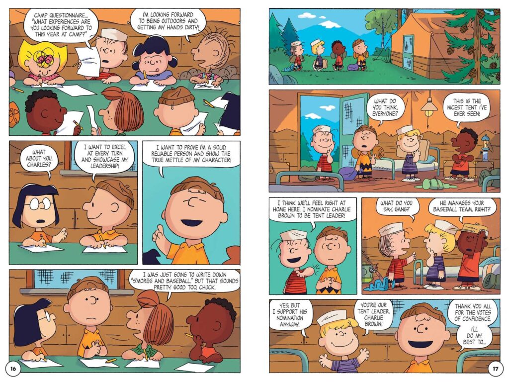 Snoopy’s Beagle Scout Tales: Peanuts Graphic Novels is the summer-themed collection of new and old stories and strips that can be read in any season.