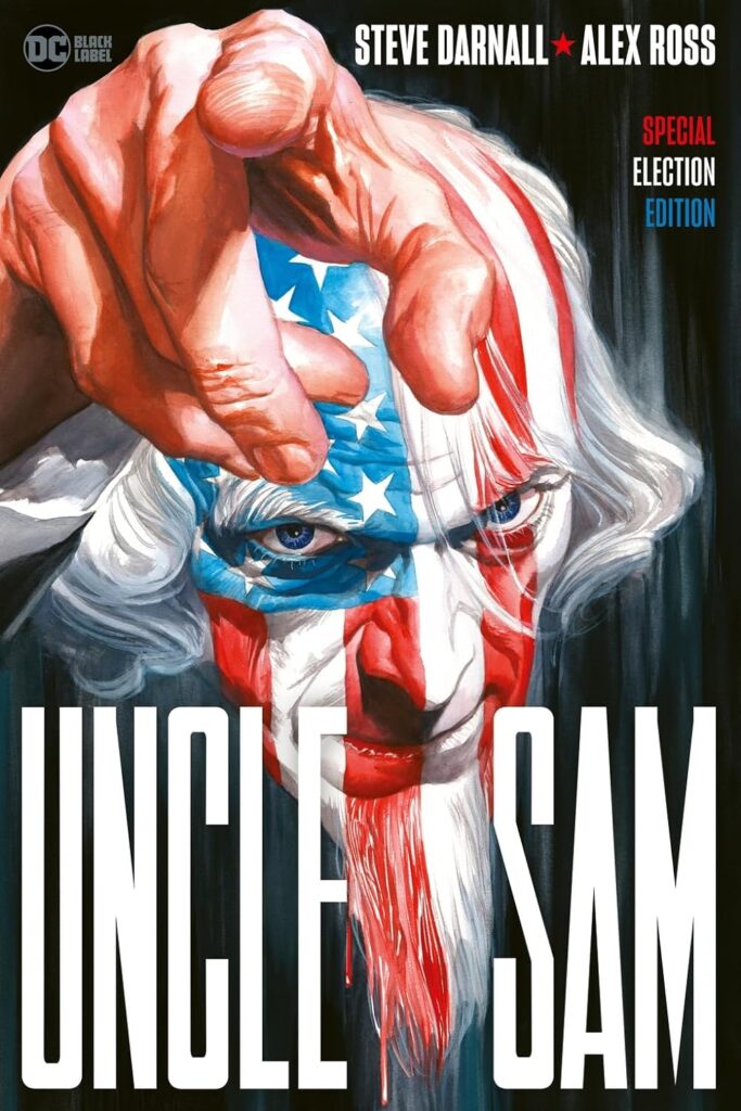 Uncle Sam: Special Election Edition is a reissued, timeless, relevant graphic novel that’s just as powerful, now as it was in 1997.