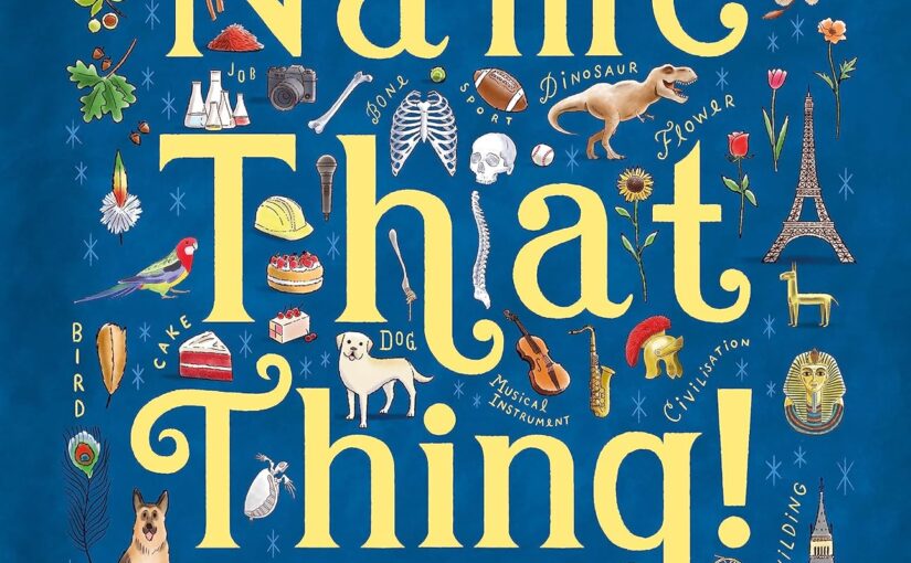 Name That Thing!, the center of quiz, fun and daydream illustrated book  