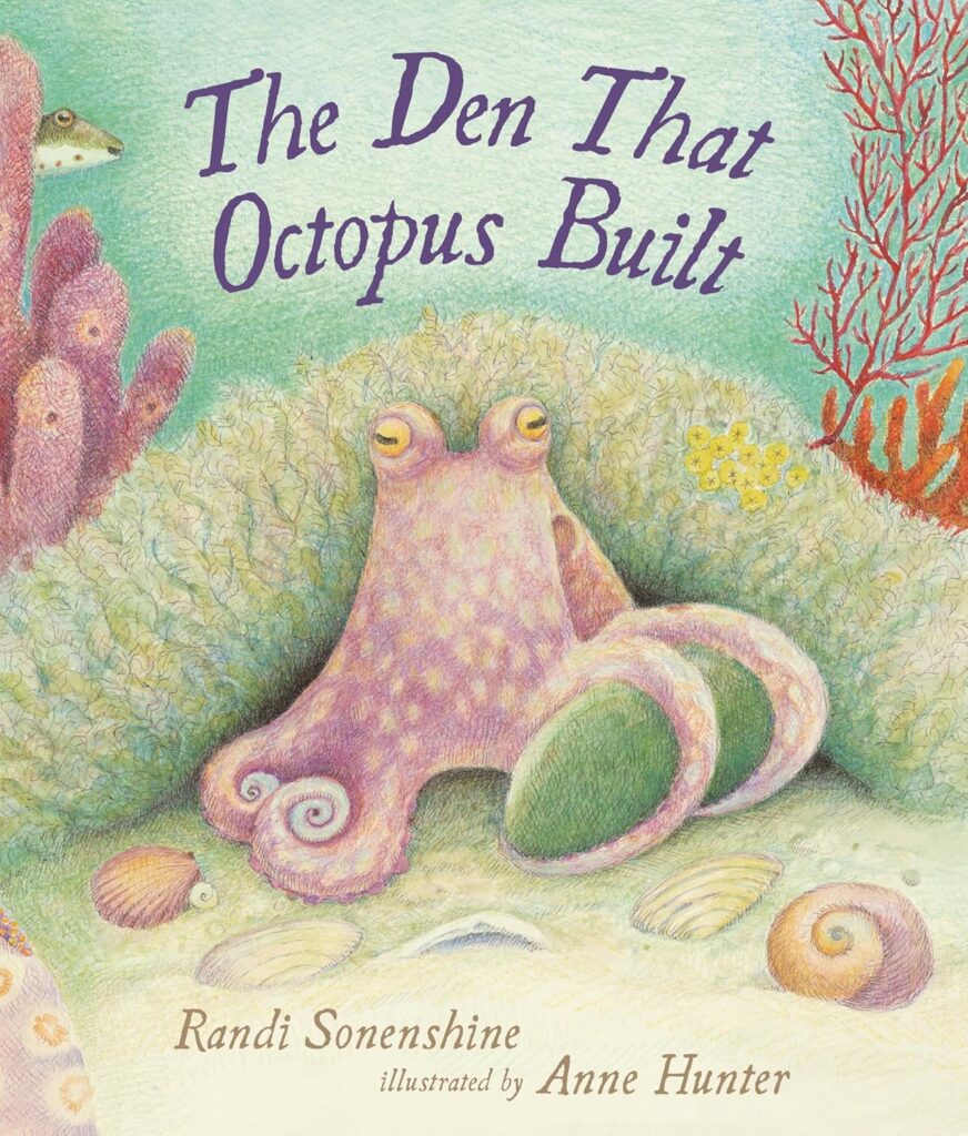 The Den That Octopus Built is a poetic illustrated book that sucks young readers in with its eight tentacles of knowledge and fun and doesn’t let go.