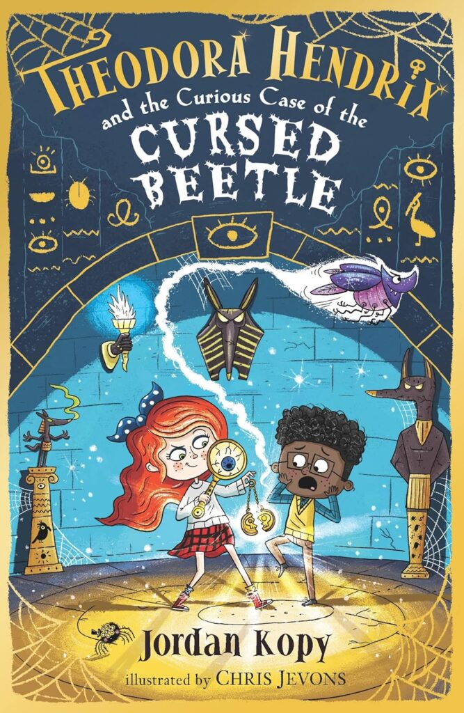 Theodora Hendrix and the Curious Case of the Cursed Beetle is the second book in this series that melds monsters, family and friends in an early reader chapter book.