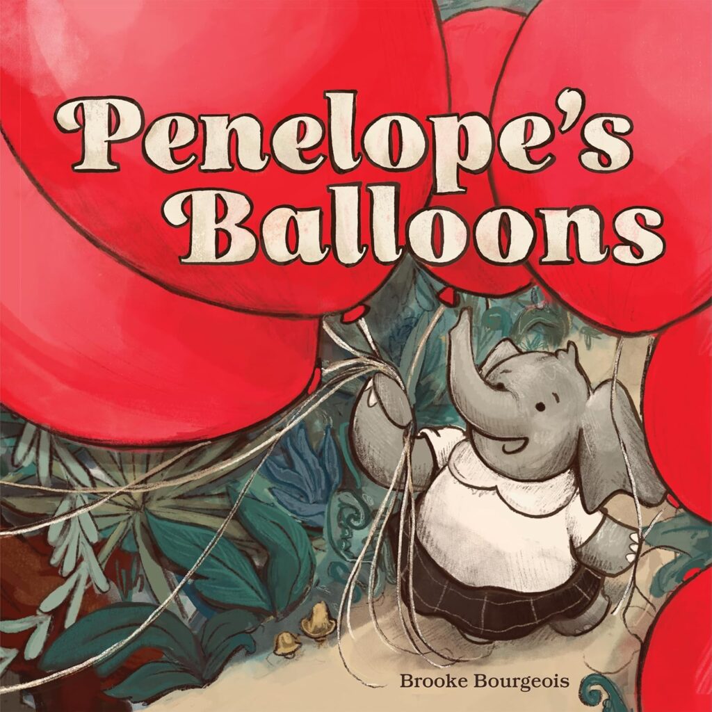 Penelope’s Balloons is a sublime color hug about change, habits, and learning about them both.