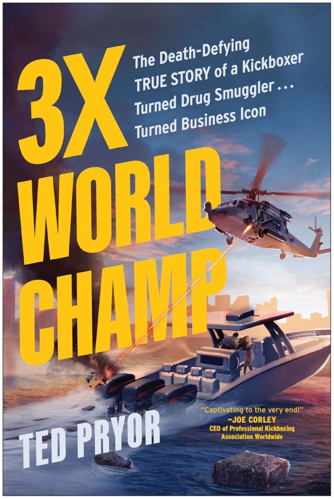 3X World Champ is non-fiction about a World-Champion kick boxer gone drug runner, to prison inmate and business entrepreneur set in the 80s.