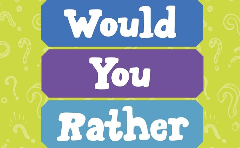 The Ultimate Book of Would You Rather Questions is the silly, fun, left-field, impossible queries that builds friendships and families.