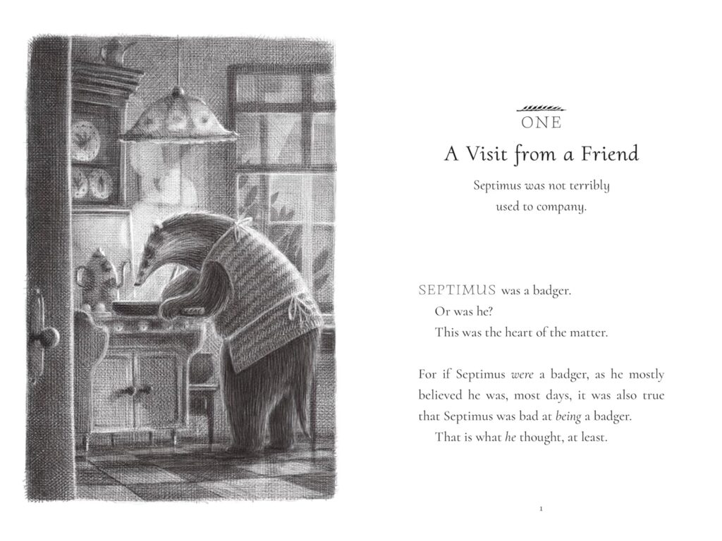 Bad Badger: A Love Story is actually one of deep friendship, replete with old-school charm, loving details and chapters for ages 8 and up.